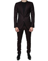 Dolce & Gabbana Indigo MARTINI Formal 2 Piece Suit