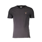 Aeronautica Militare Black Cotton T-Shirt