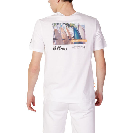 Suns White Cotton T-Shirt