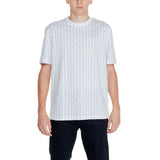 Armani Exchange White Cotton T-Shirt