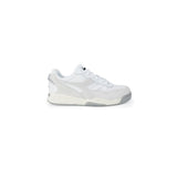 Diadora White Synthetic Leather Sneaker