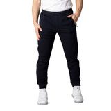 Armani Exchange Blue Viscose Jeans & Pant