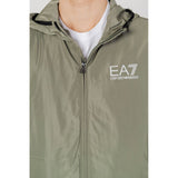 EA7 Emporio Armani Green Polyester Jacket