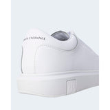 Armani Exchange White Leather Sneaker