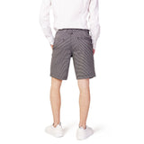 Armani Exchange Black And White Cotton Short