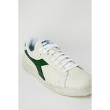 Diadora Green Synthetic Leather Sneaker