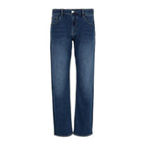 Armani Exchange Blue Cotton Jeans & Pant