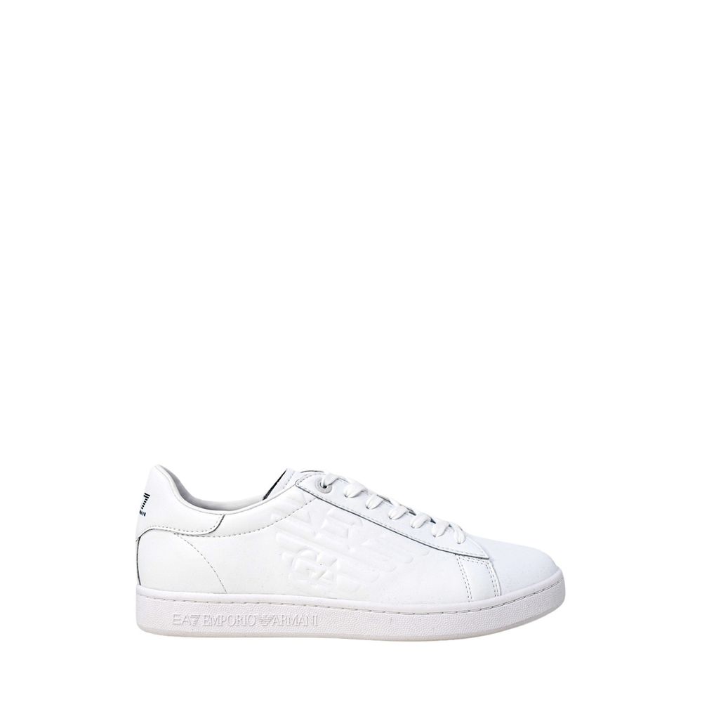 EA7 Emporio Armani White Polyethylene Sneaker