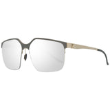 Mercedes Benz Gray Metal Sunglasses