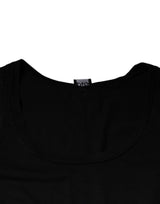 Dolce & Gabbana Black Cotton Tank Sleeveless Men T-shirt