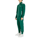 EA7 Emporio Armani Green Cotton Sweatsuit