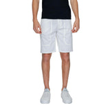 Jeckerson White Cotton Short