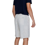 Jack Jones Beige Cotton Short