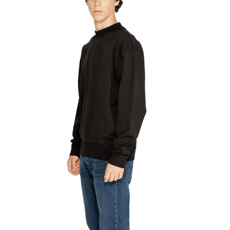 Calvin Klein Jeans Black Cotton Rigenerato Sweater