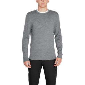 Calvin Klein Gray Recycled Wool T-Shirt
