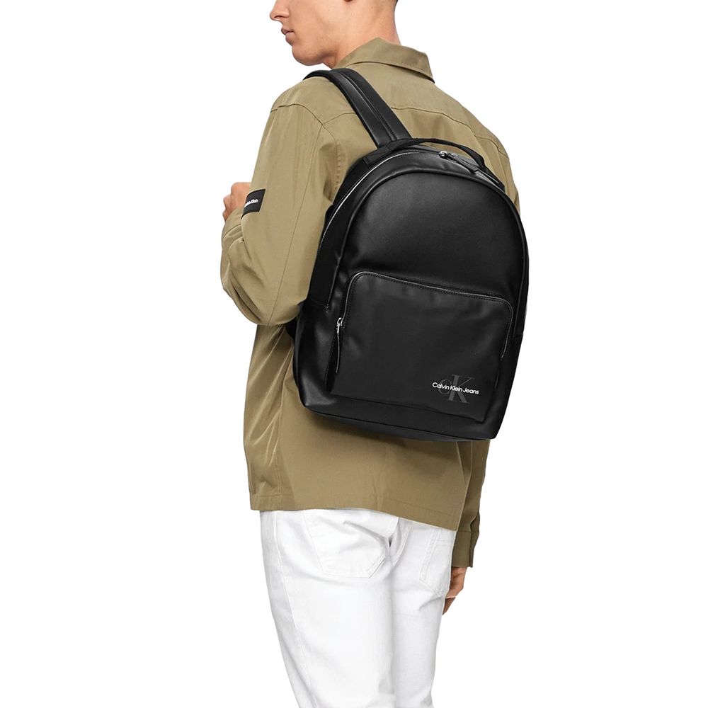 Calvin Klein Jeans Black Polyethylene Backpack