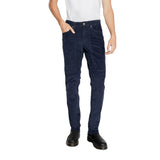 Jeckerson Blue Cotton Jeans & Pant