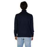 Gas Blue Cotton Sweater