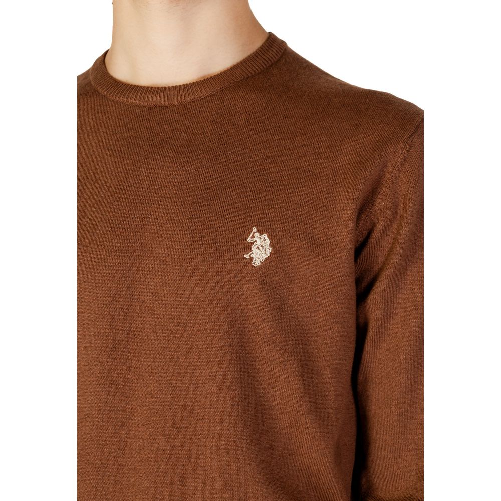 U.S. POLO ASSN. Beige Cotton Sweater