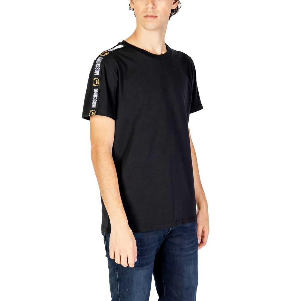 Moschino Black Cotton T-Shirt