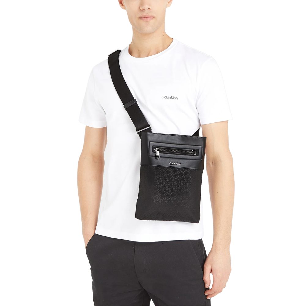 Calvin Klein Black Recycled Polyester Bag