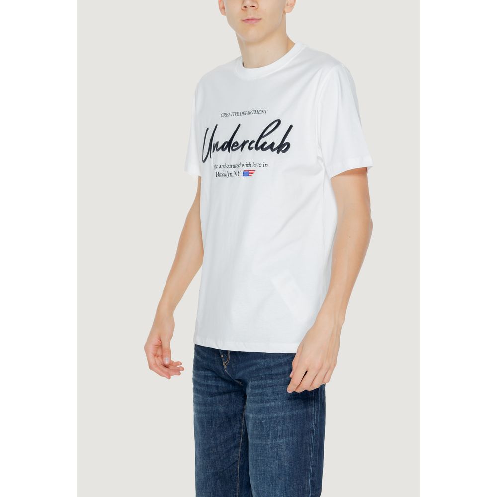 Underclub White Cotton T-Shirt