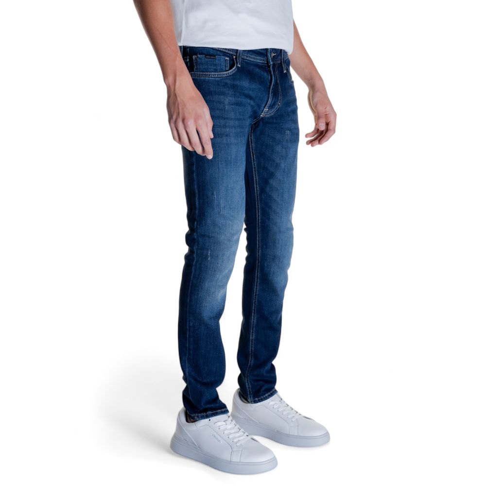 Antony Morato Blue Cotton Jeans & Pant