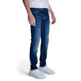 Antony Morato Blue Cotton Jeans & Pant