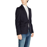 Antony Morato Blue Viscose Suit