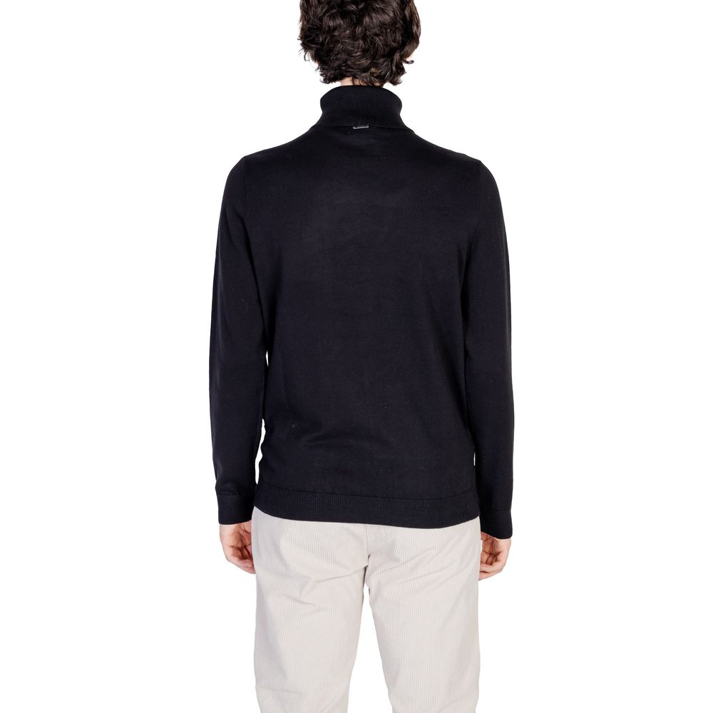 Antony Morato Black Cotton Sweater