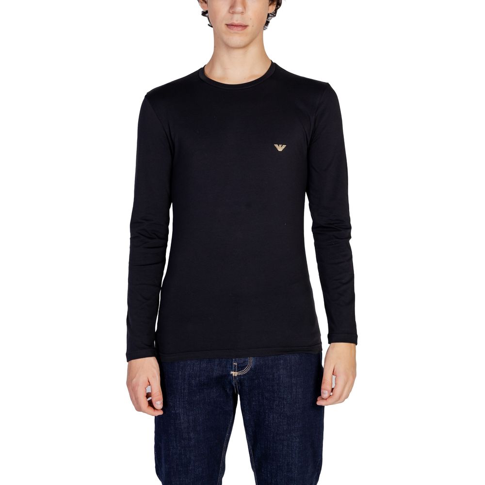 Emporio Armani Underwear Black Cotton Shirt