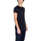 Emporio Armani Underwear Black Cotton T-Shirt