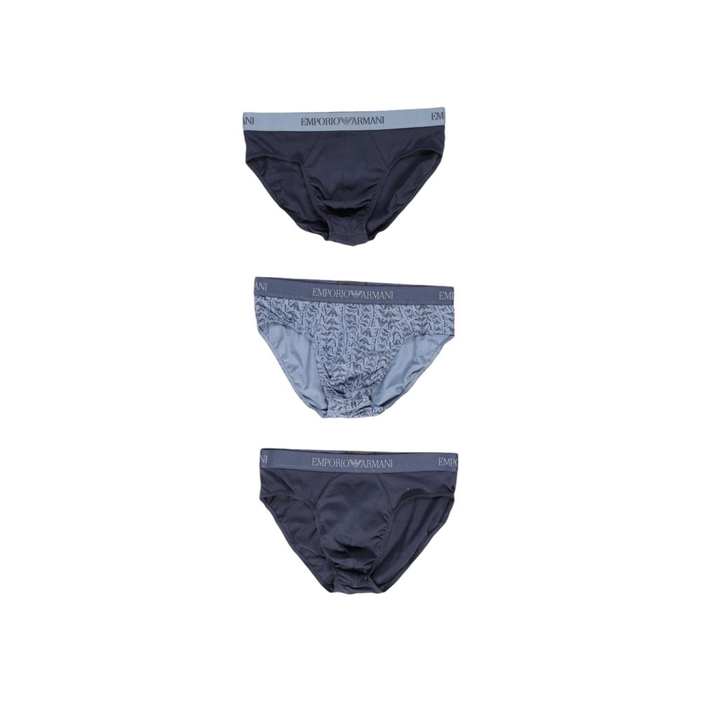 Emporio Armani Underwear Blue Polyester Underwear