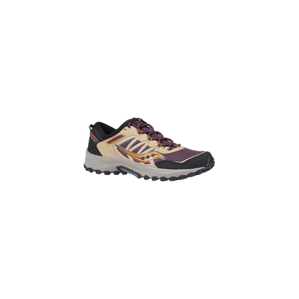 Saucony Purple Nubuck Leather Sneaker