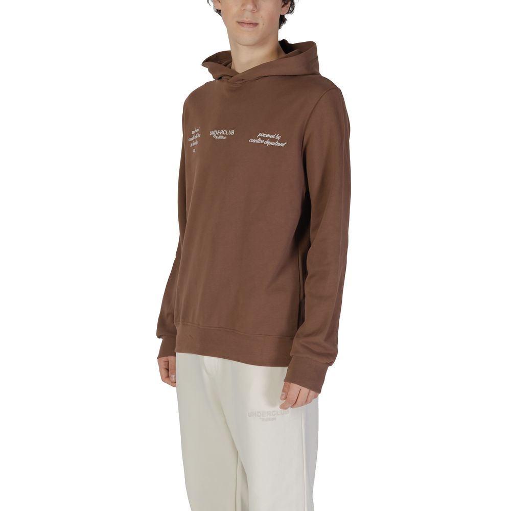 Underclub Brown Cotton Sweater