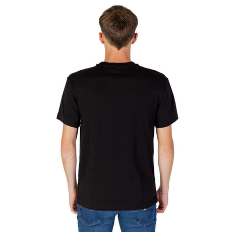 Tommy Hilfiger Jeans Black Cotton T-Shirt