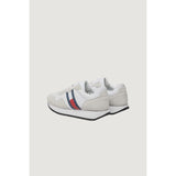 Tommy Hilfiger Jeans White Suede Sneaker