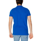 Tommy Hilfiger Jeans Blue Cotton Polo Shirt