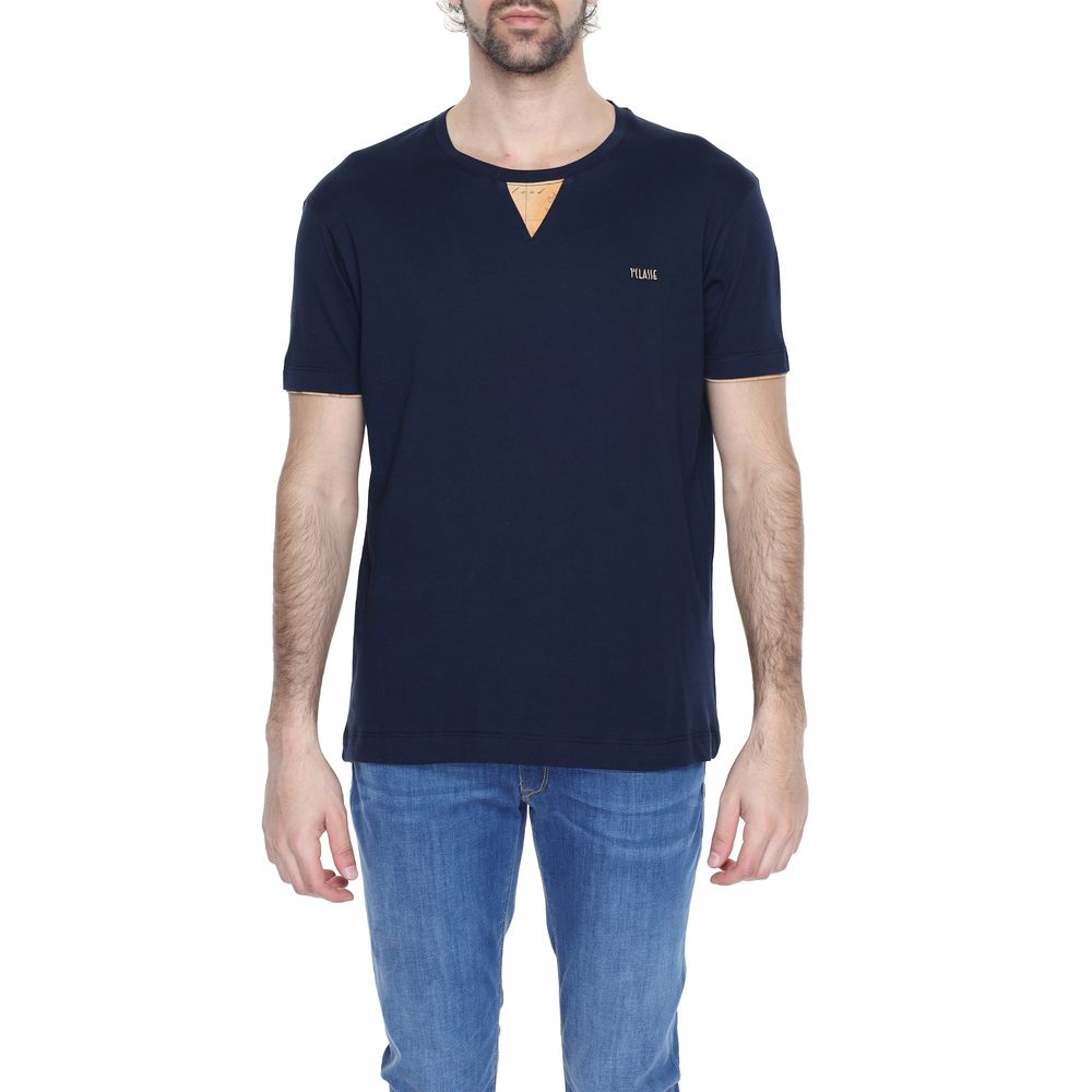 Alviero Martini Prima Classe Blue Cotton T-Shirt