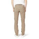 Jeckerson Beige Cotton Jeans & Pant