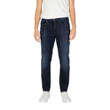 Jeckerson Black Cotton Jeans & Pant