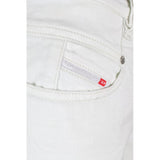 Diesel White Cotton Jeans & Pant