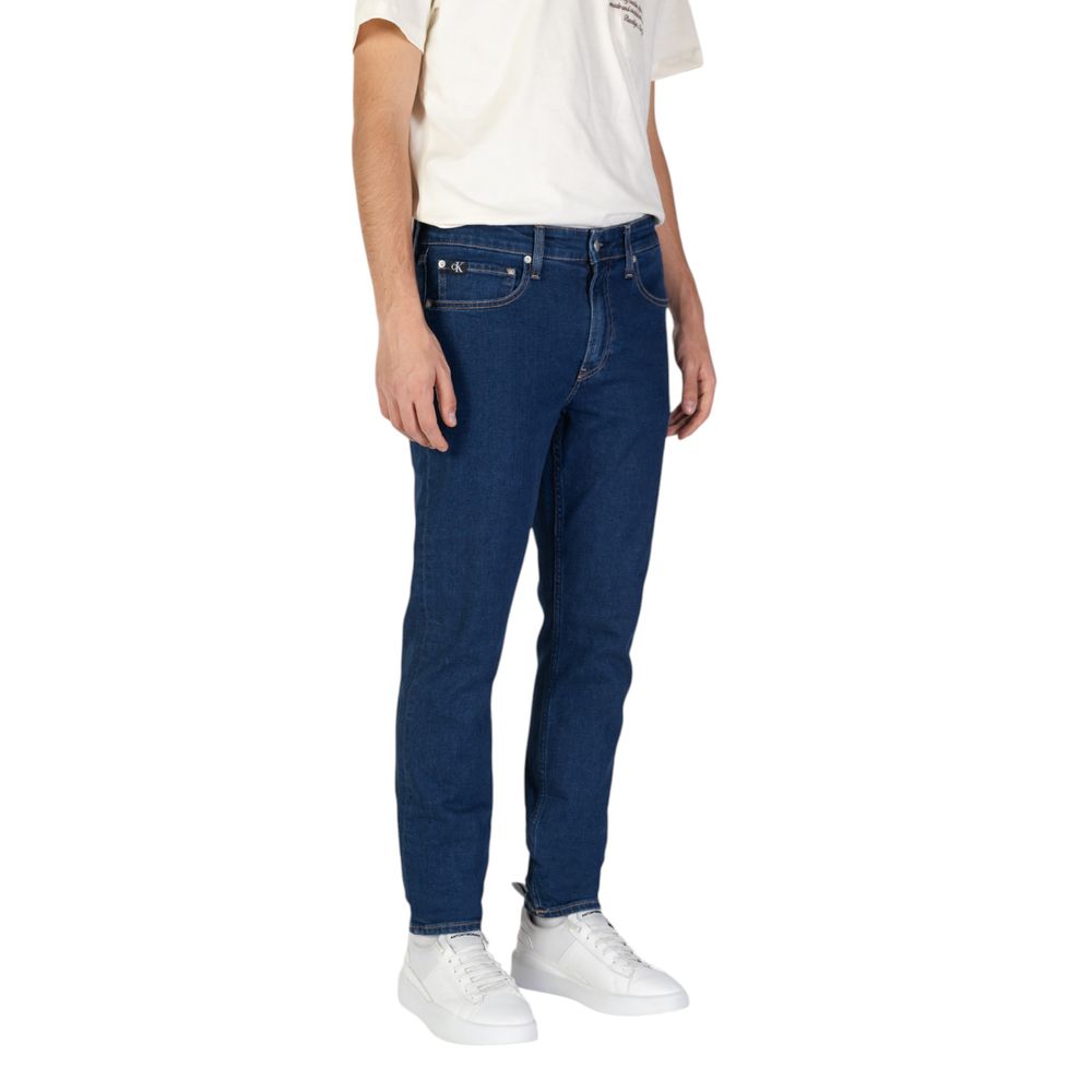 Calvin Klein Jeans Blue Cotton Jeans & Pant