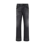 Diesel Cotton Denim Pants D-Finitive