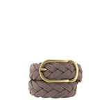 Brunello Cucinelli Leather belt braided design