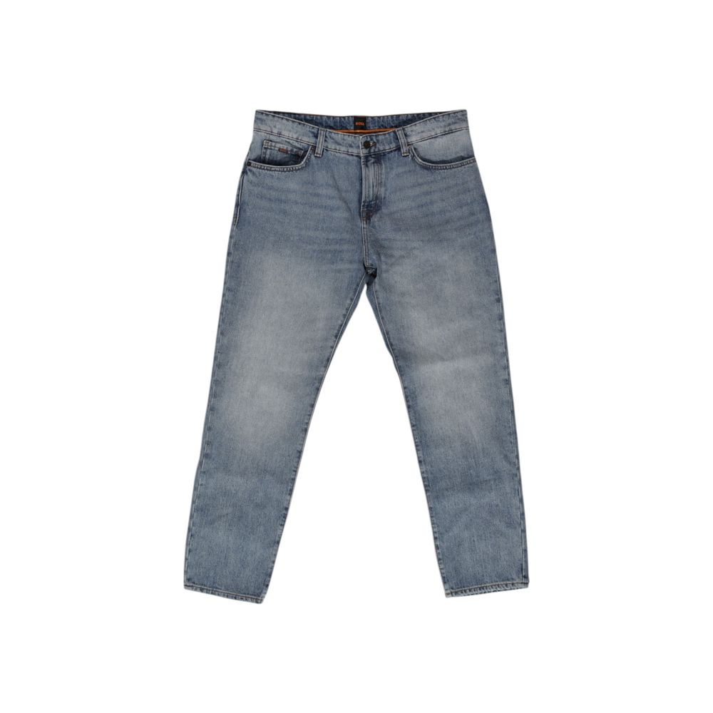 Hugo Boss Light Blue Cotton Jeans & Pant