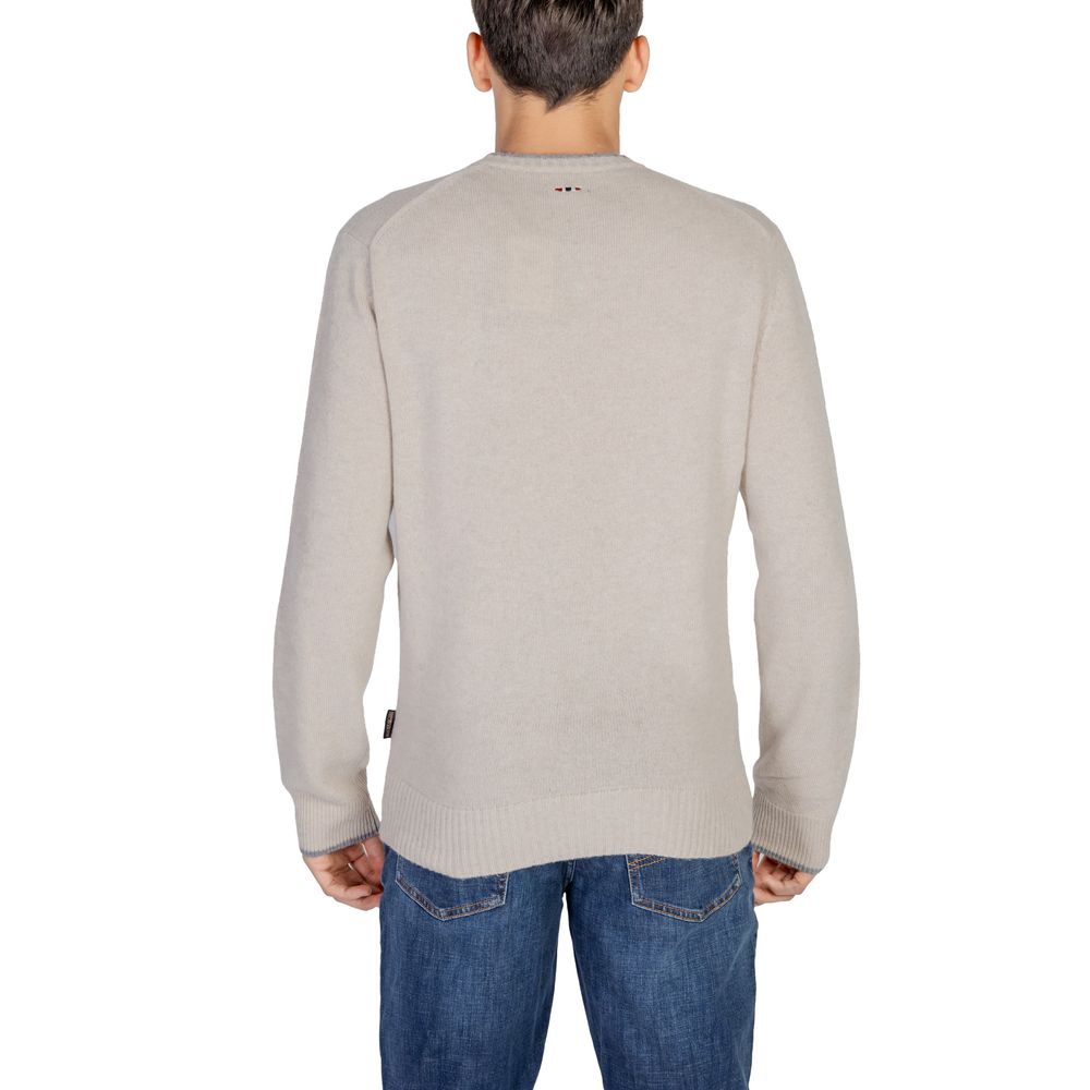 Napapijri Beige Wool Sweater