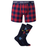 Lyle & Scott Bordeaux Cotton Underwear