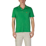 Lyle & Scott Green Cotton Polo Shirt