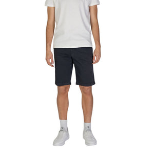 Refrigiwear Blue Cotton Bermuda